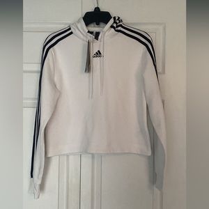 New Adidas Crop Hoodie